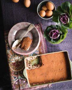 suklaatiramisu, suklaajälkiruoka, tiramisuresepti