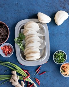 bao bunit, bao bunien täytteet, miten bau bun täytetään, bao bun resepti, bao bunit nyhtölihalla